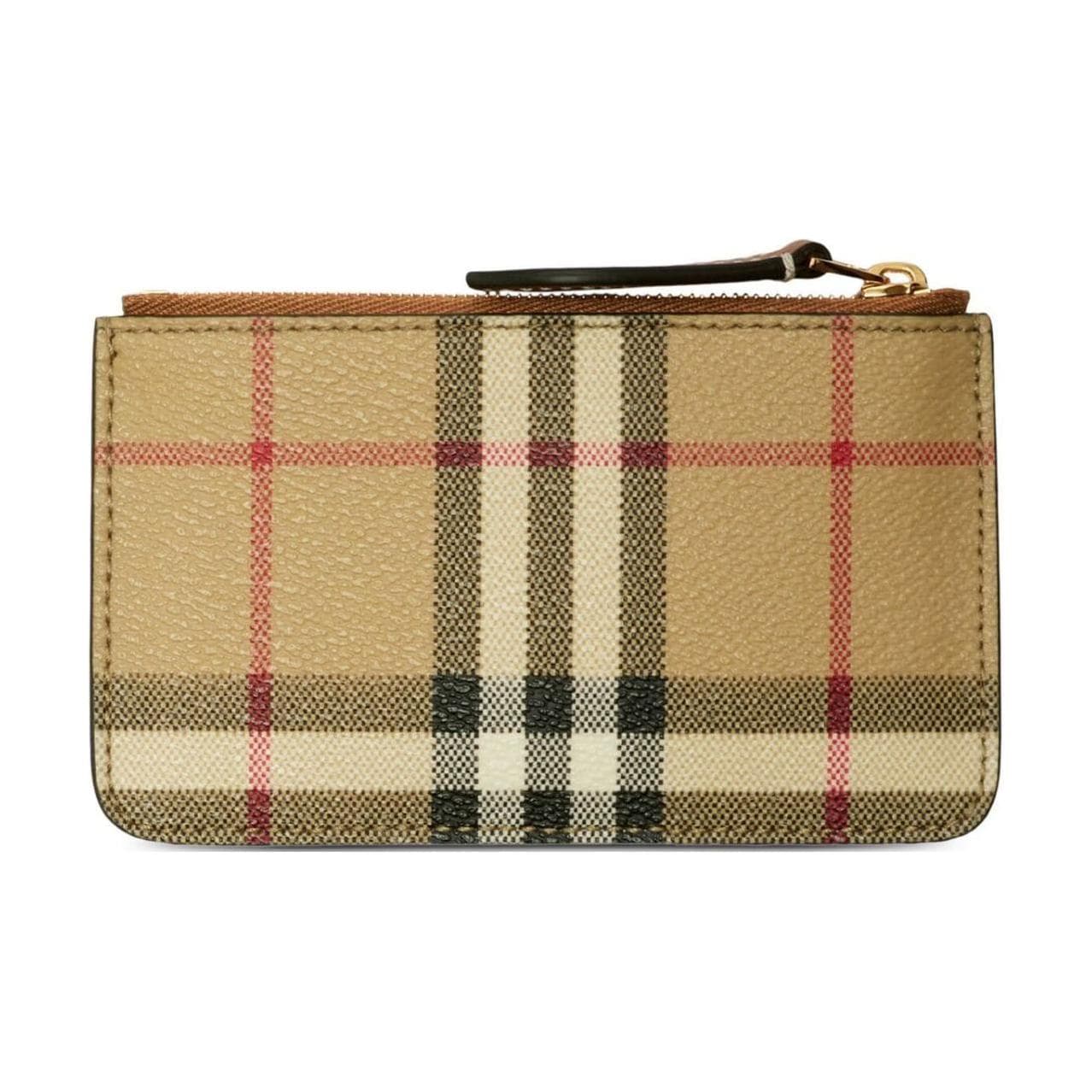 Картхолдер Burberry Кошелек из телячьей кожи держатель для карт женский бежевый - изображение 2