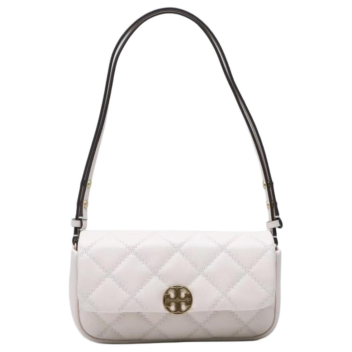 Мини-сумка Tory Burch Tory Burch Овчина Сумка через плечо Сумка на плечо Женская Белая - изображение 1