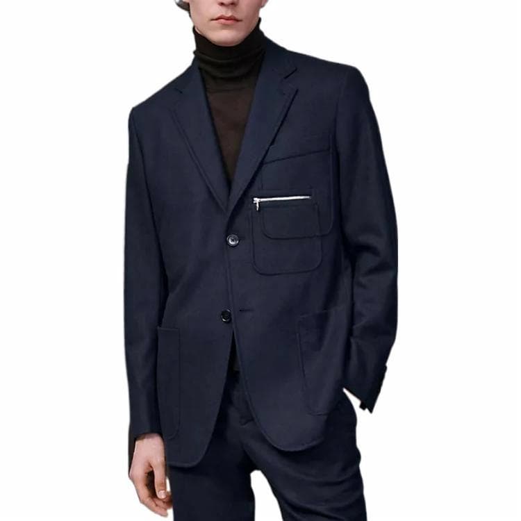Куртка HERMES Stadium Double Poche 3D Jacket Navy - изображение 2