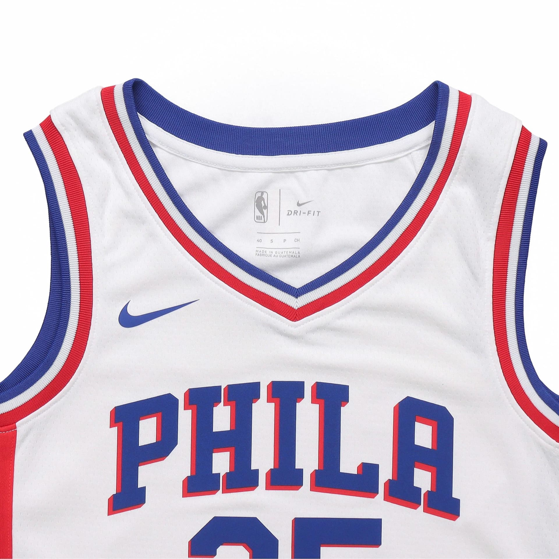 Баскетбольная майка Nike NBA 2019-20 SW 76 25 - изображение 3