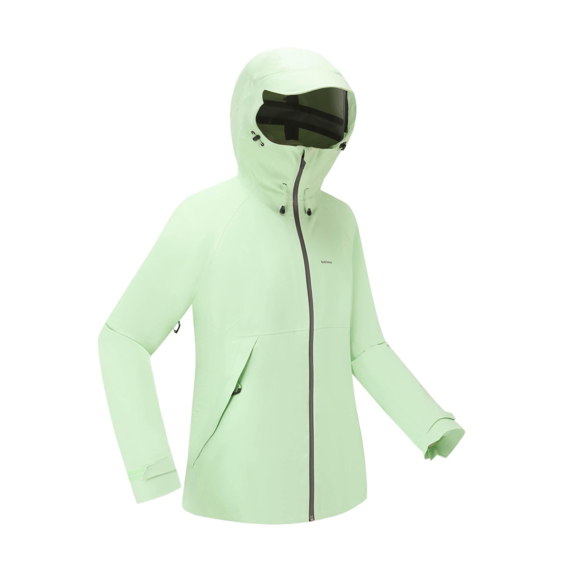 DECATHLON MH500 Поход Куртки и Пальто Женские Мороженое Зеленый - изображение 4