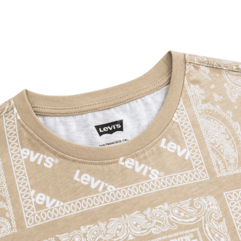Футболка Levi's Kids T-Shirt Khaki - изображение 6