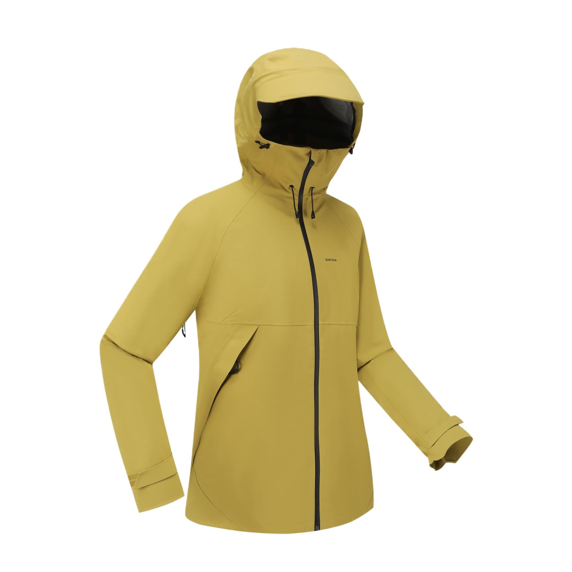 DECATHLON MH500 Водонепроницаемый Куртки Пальто Женские Желтый - изображение 3