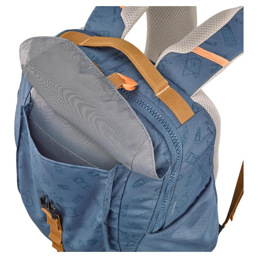 DECATHLON 15L Outdoor Backpack Сумка Полиэстер Синяя Детская - изображение 4
