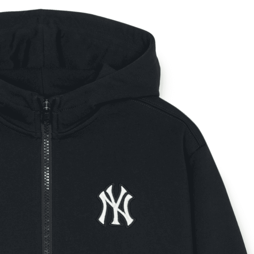 MLB Худи-ханьфу Basic Collection Черное Детское - изображение 4