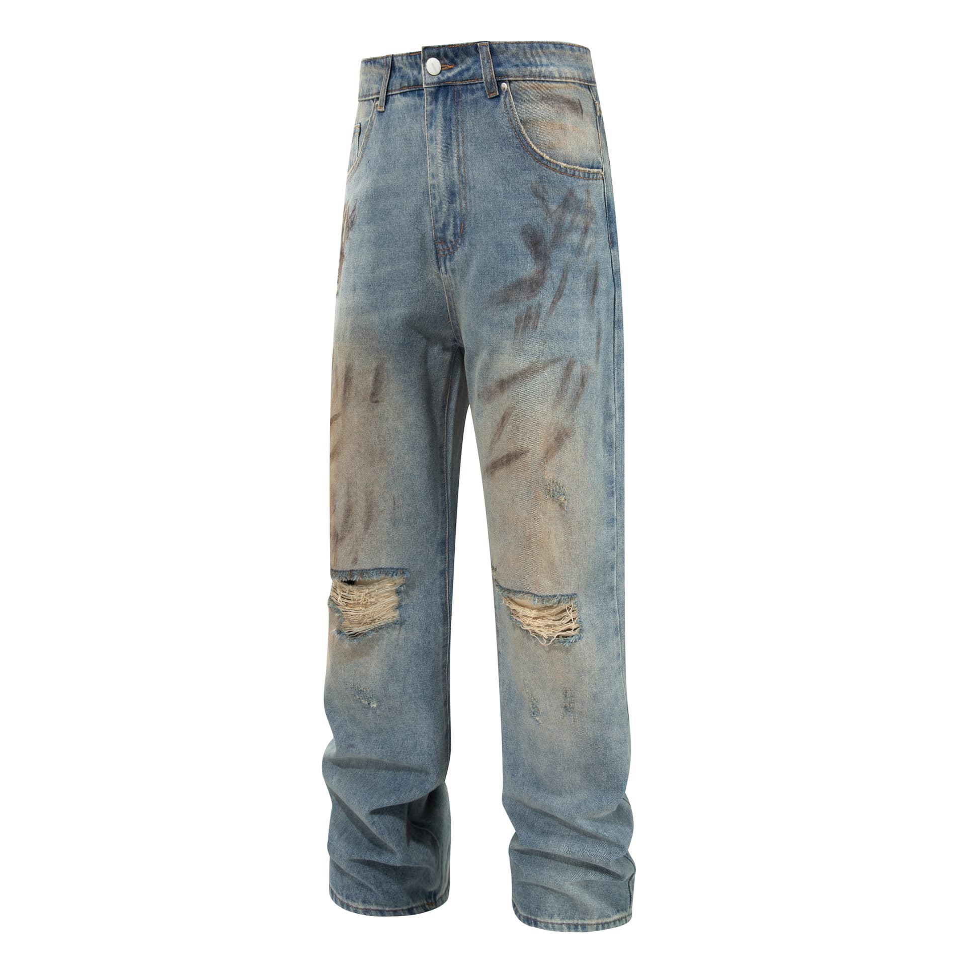 Штаны HELIPORT Blue Unisex Jeans HELIPORT Синий Унисекс Джинсы - изображение 2
