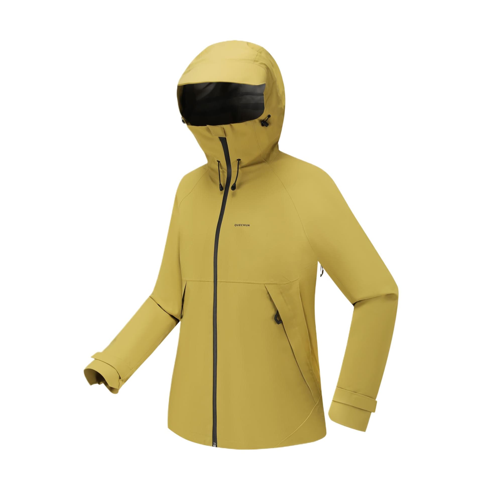 DECATHLON MH500 Водонепроницаемый Куртки Пальто Женские Желтый - изображение 4
