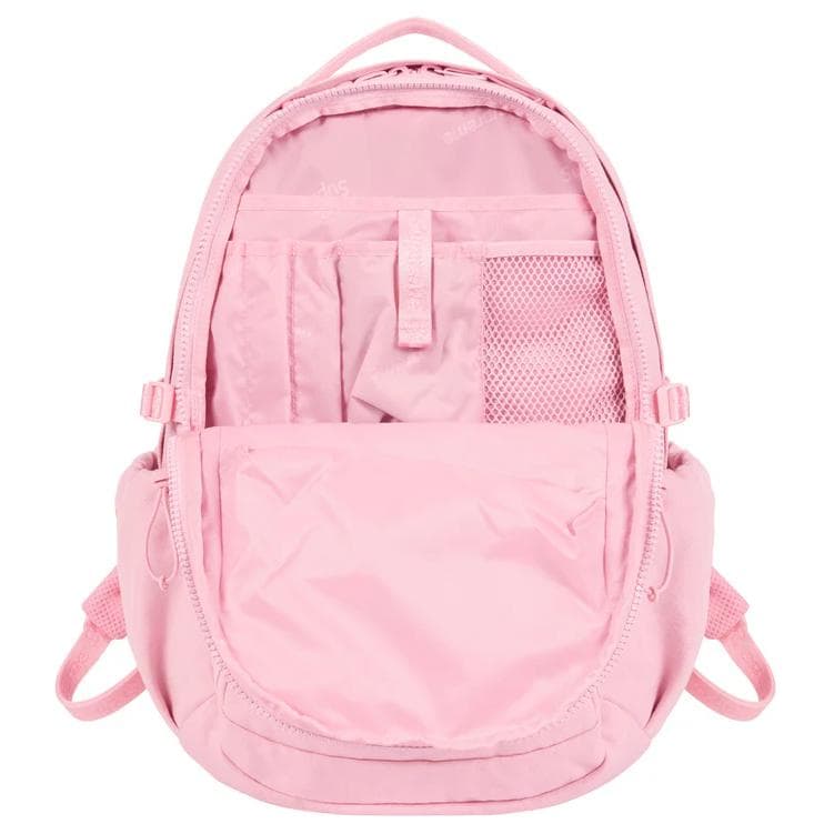 Рюкзак Supreme Хлопковый Рюкзак Стандартный (Standard) Унисекс Розовый - изображение 4