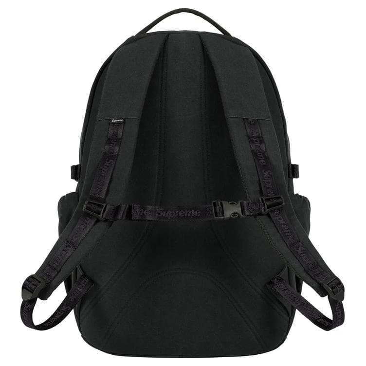 Рюкзак Supreme Хлопковый Рюкзак Стандартный (Standard) Унисекс Черный - изображение 3