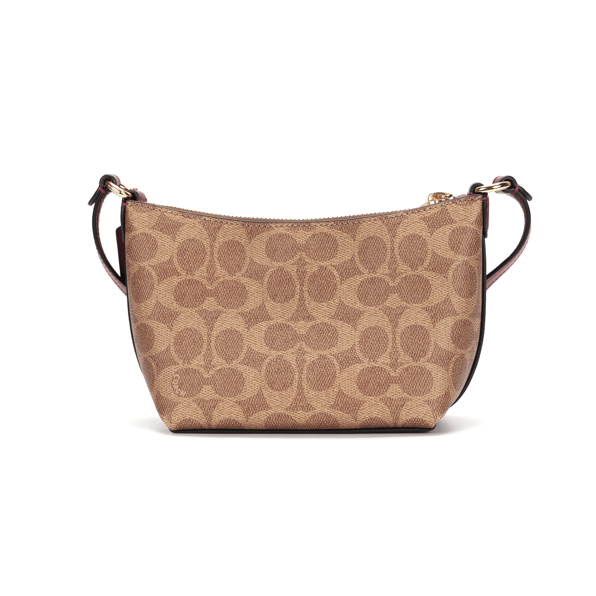 Сумка через плечо COACH Zip Top Crossbody Signature 15 - изображение 5