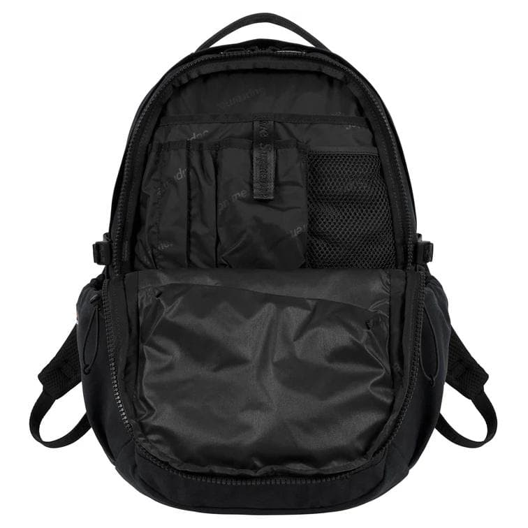 Рюкзак Supreme Хлопковый Рюкзак Стандартный (Standard) Унисекс Черный - изображение 4