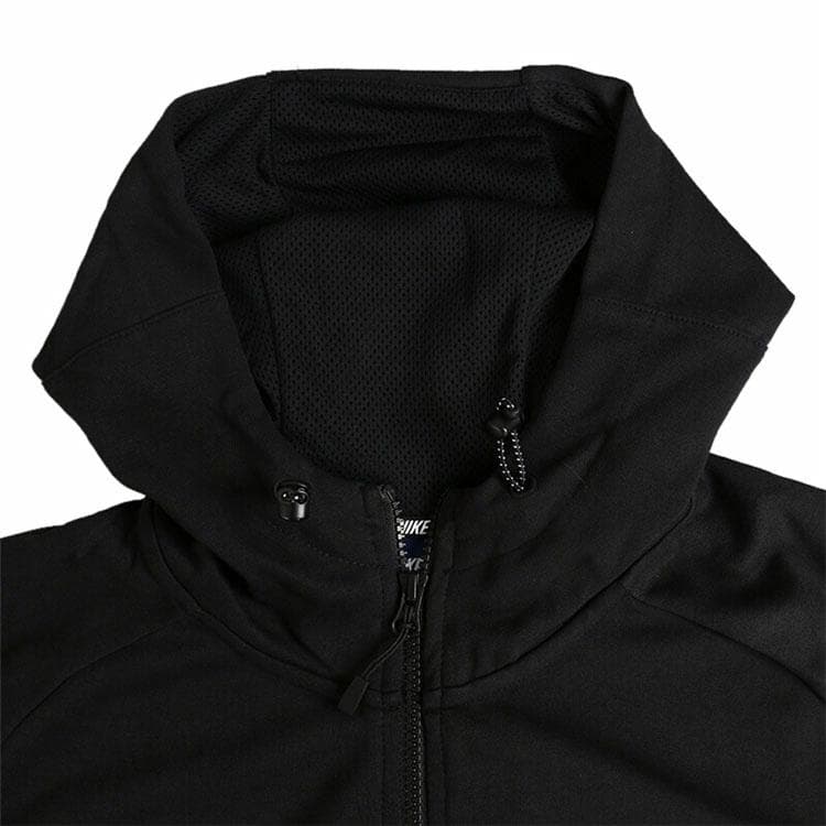 Куртка Nike Logo Print Hooded Jacket Black - изображение 5
