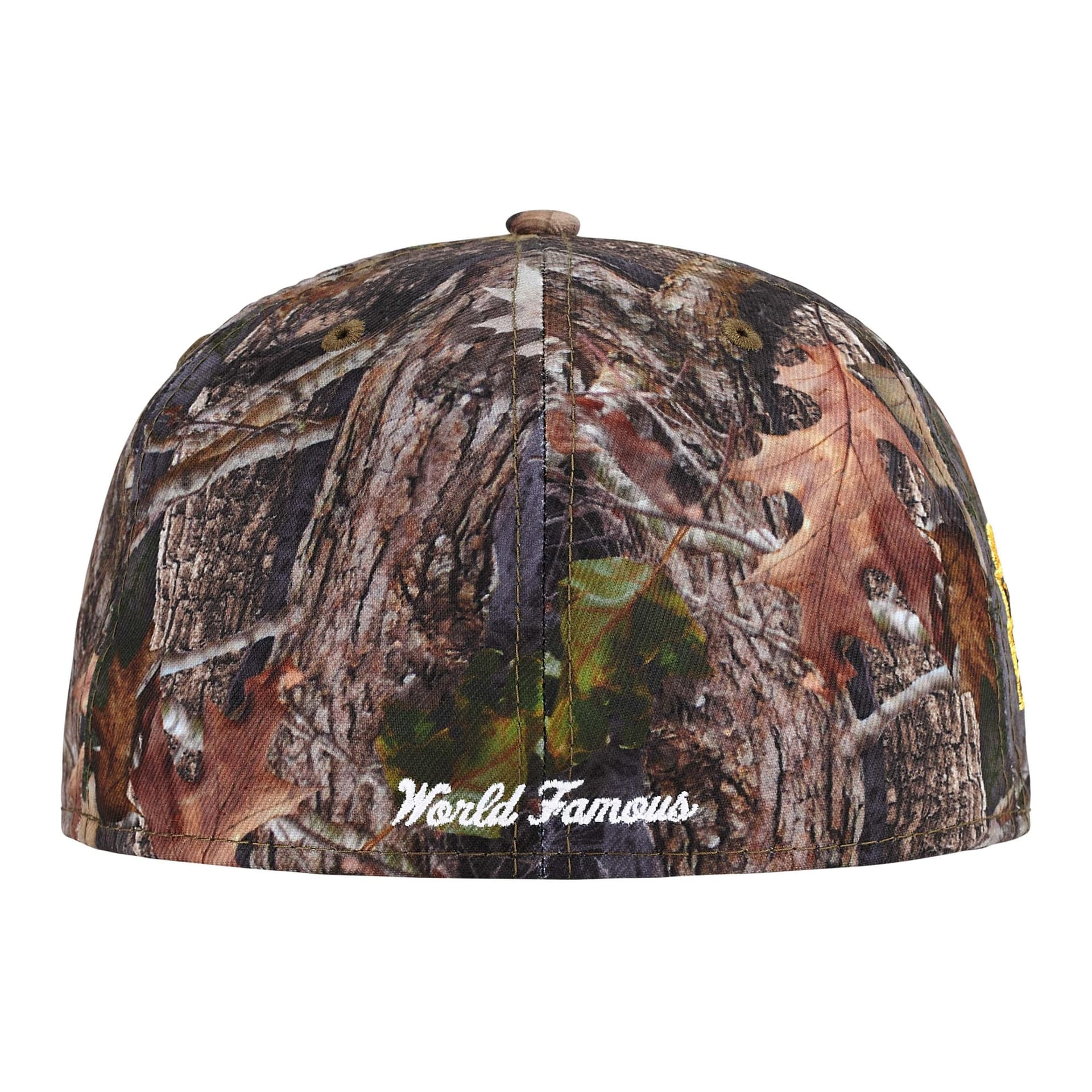 Кепка Supreme X New Era Кепки Унисекс Морской Синий Камуфляж Красный Черный Фиолетовый Желтый - изображение 3