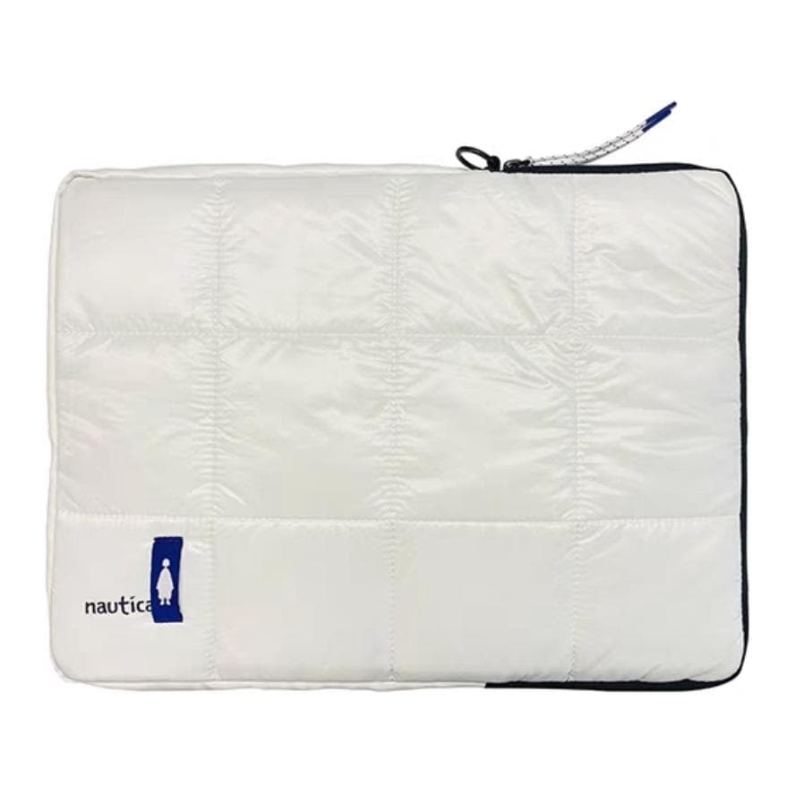 Nautica White Sail Полиэстеровая ткань Ноутбук Сумка Стандартная (Стандартная) Унисекс Белый - изображение 1