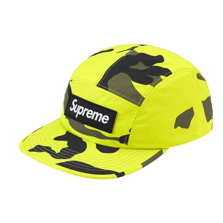 Кепка Supreme Полиэстеровые Волоконные Кепки Унисекс Желтый Синий Черный - изображение 1