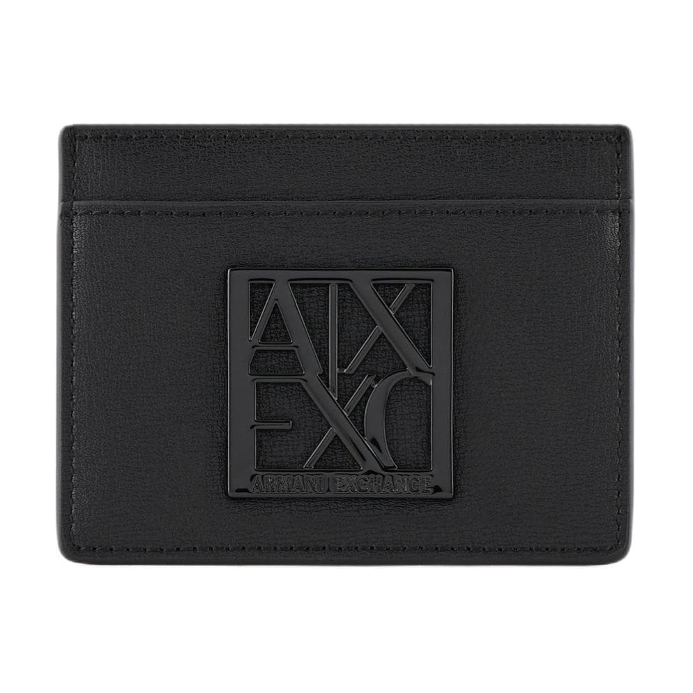 Картхолдер ARMANI EXCHANGEAE Полиэстеровый волокнистый кошелек Стандартный (Стандартный) Женский Черный - изображение 1