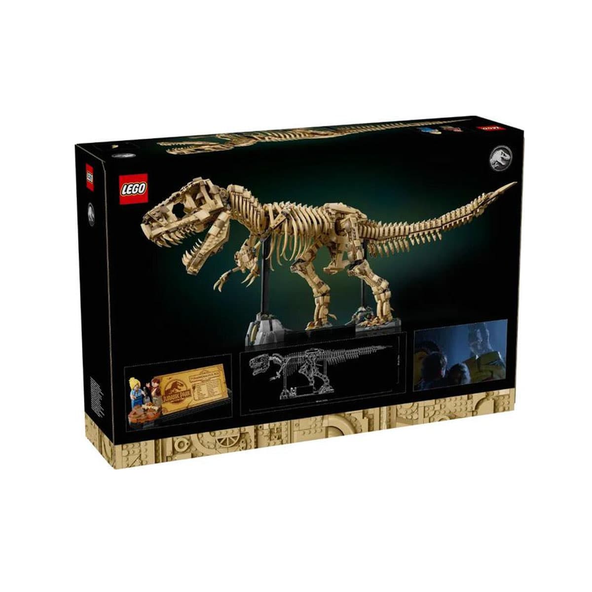 Конструктор LEGO x Jurassic Park Jurassic Park Тираннозавр Рекс Окаменелость Набор волшебных цветов Сборный конструктор 3145 шт - изображение 2
