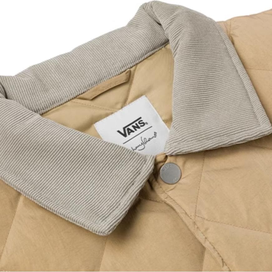 Куртка Vans X ZHANGQUANYISHUJIA LIANMINGKUAN Пуховики и пальто Мужской Коричневый - изображение 3