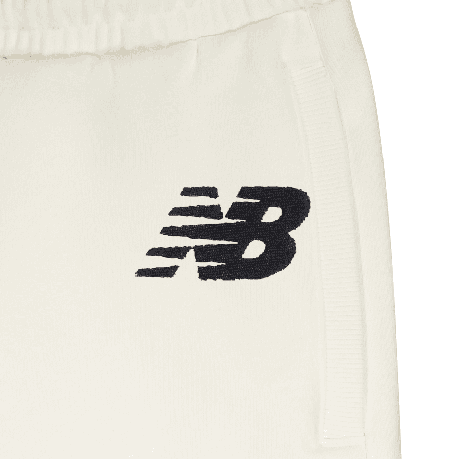 Штаны New Balance Повседневные штаны женские цвет слоновая кость - изображение 4
