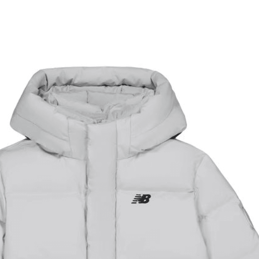 New Balance NB Пуховик Детский Серебристо-Белый - изображение 2
