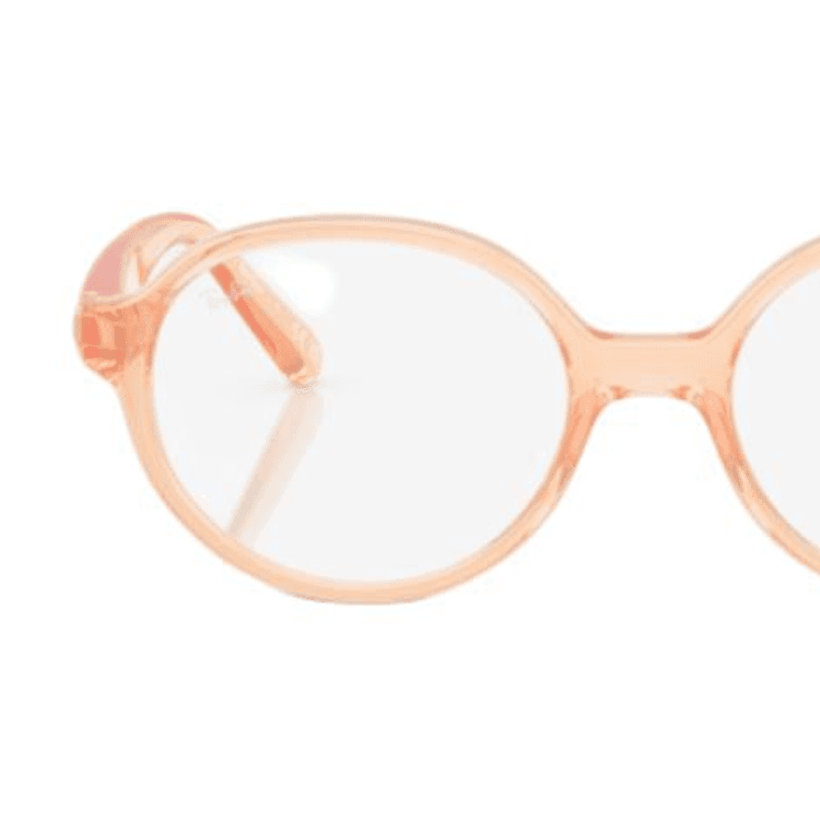 Оправа RayBan Вытянутые Круглые Оправы для Очков Детские Апельсин - изображение 3