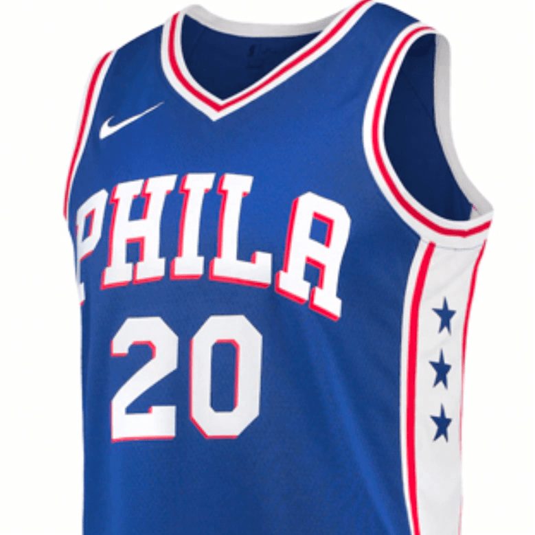 Баскетбольная майка Nike NBA SW 76 20 - изображение 4