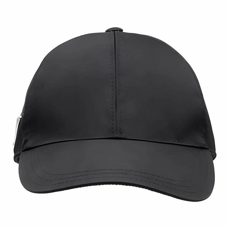 Кепка Prada Logo Baseball Cap Black - изображение 3