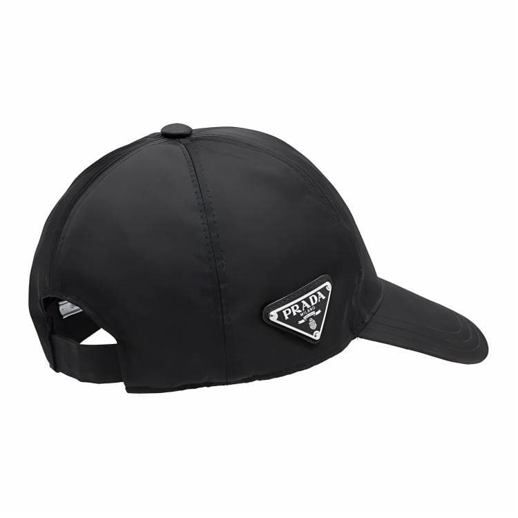 Кепка Prada Logo Baseball Cap Black - изображение 2