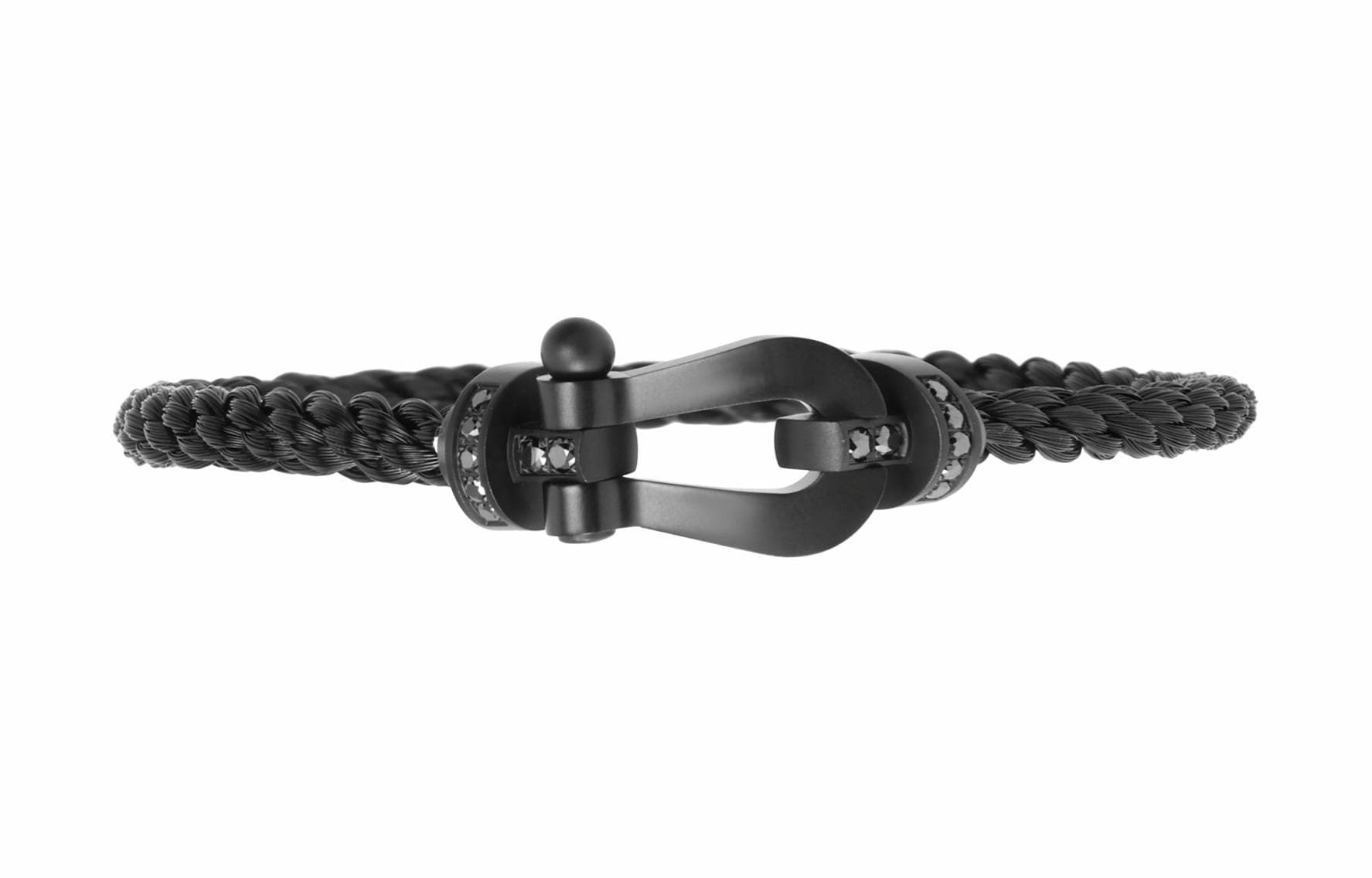 Браслет FRED FORCE10 Titanium Diamond Bracelet Large - изображение 2