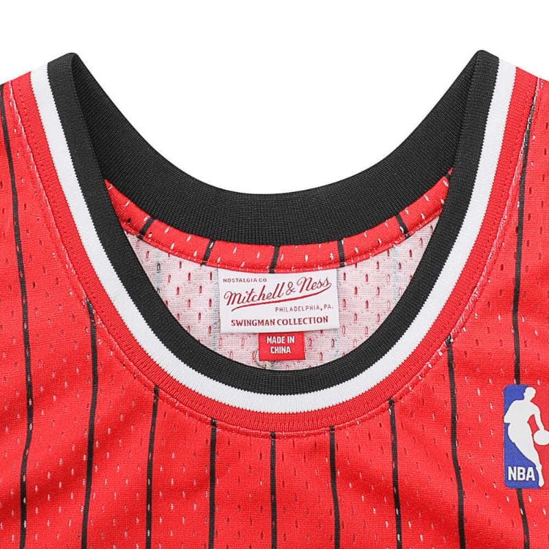 Баскетбольная майка Mitchell Ness SW 95-96 33 - изображение 3