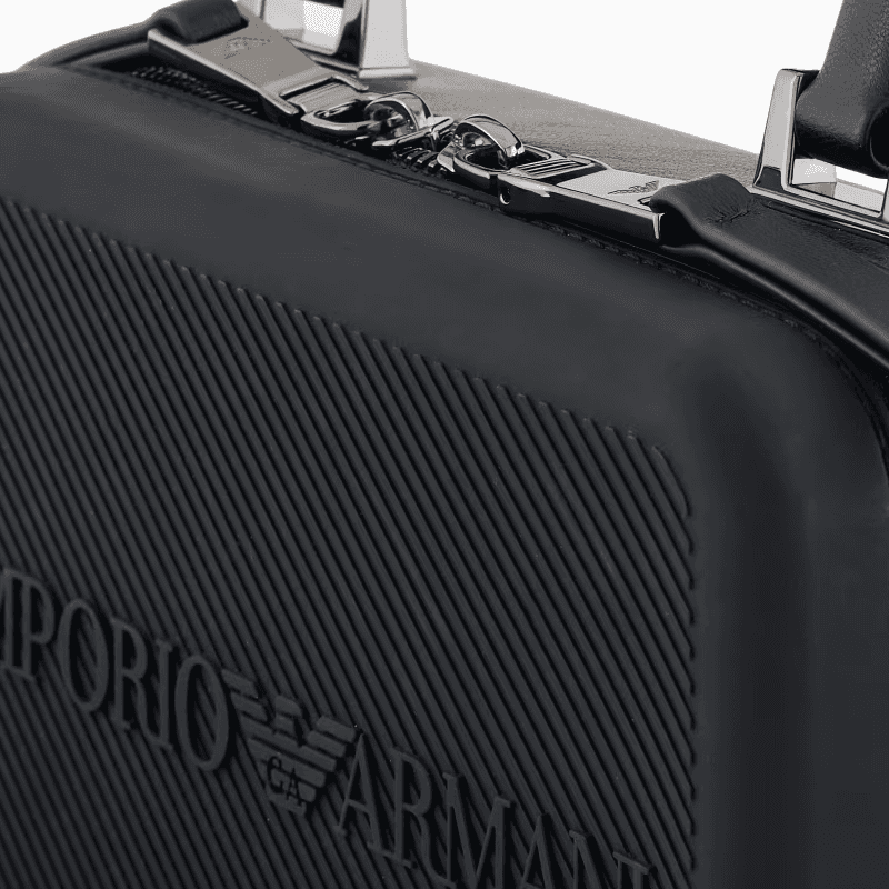 Сумка EMPORIO ARMANI Силиконовая сумка женская черная - изображение 7