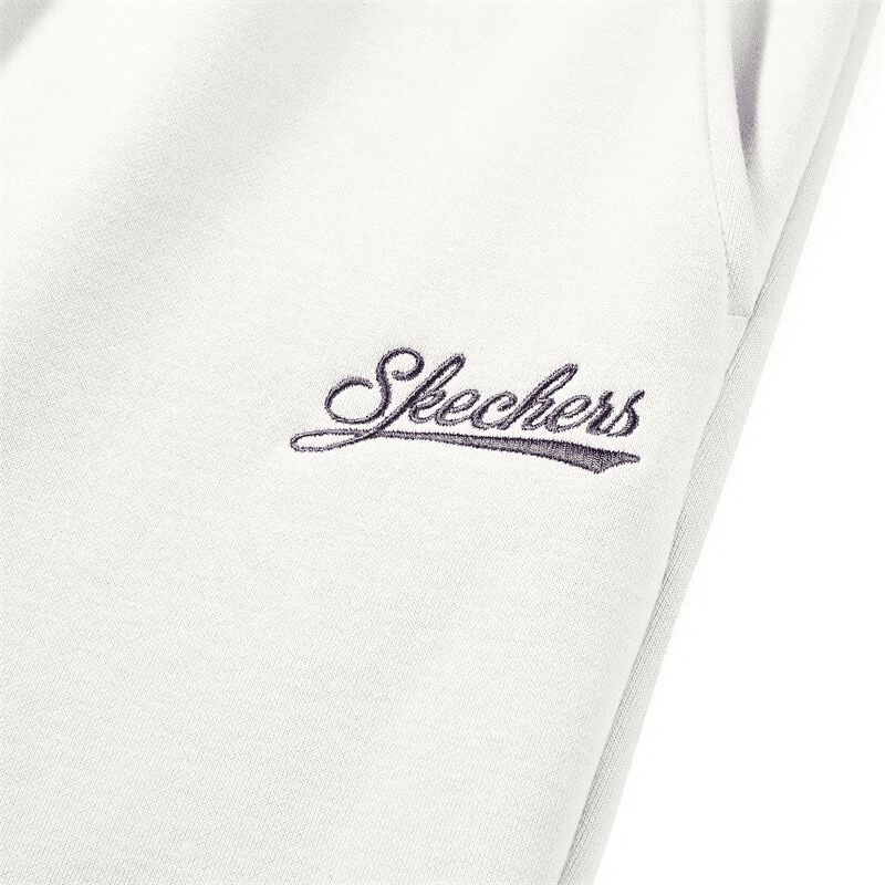 Штаны Skechers Зефирный белый/0074 Женские Вязаные Тренировочные Брюки - изображение 4