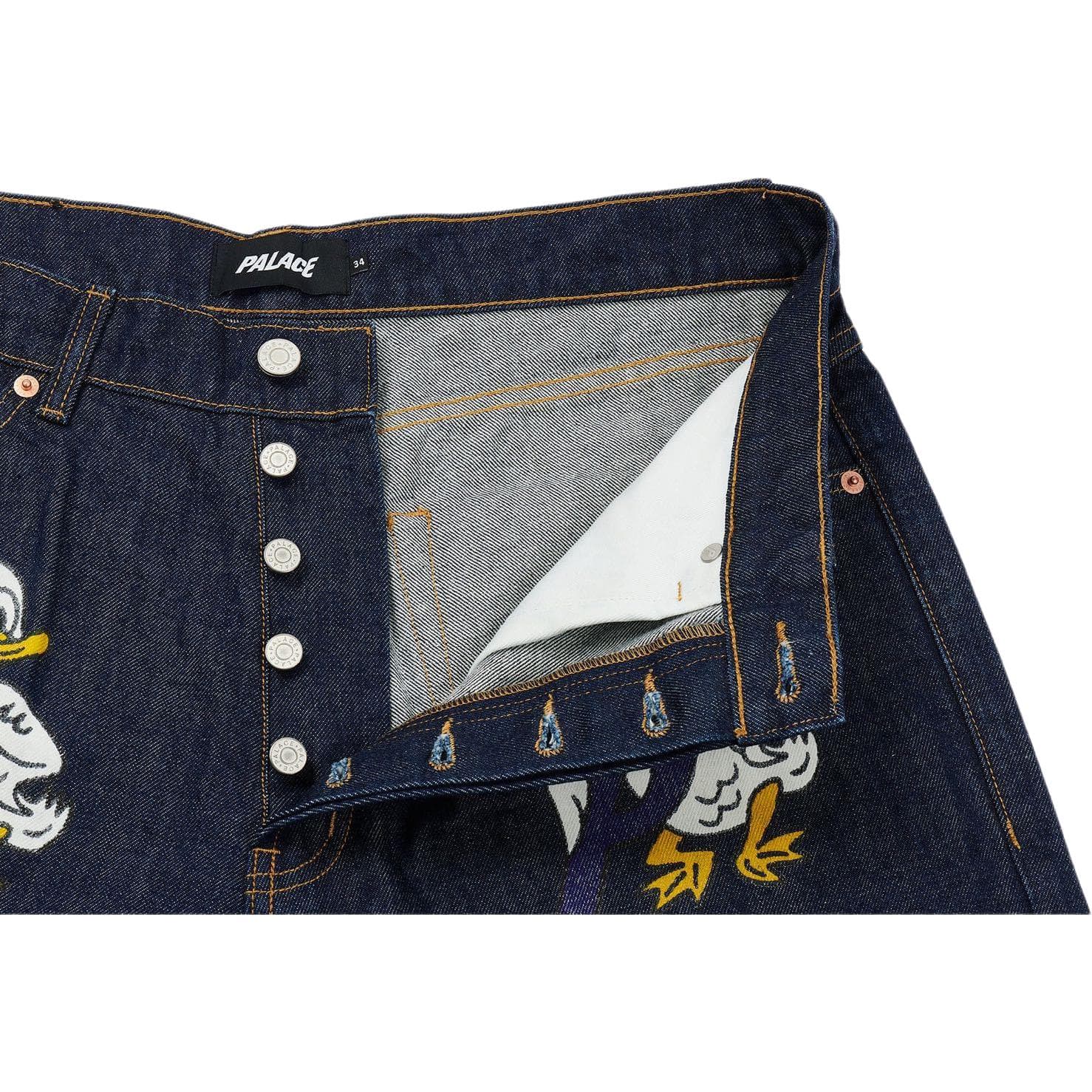 Штаны PALACE FW22 Duck Print Jeans - изображение 3