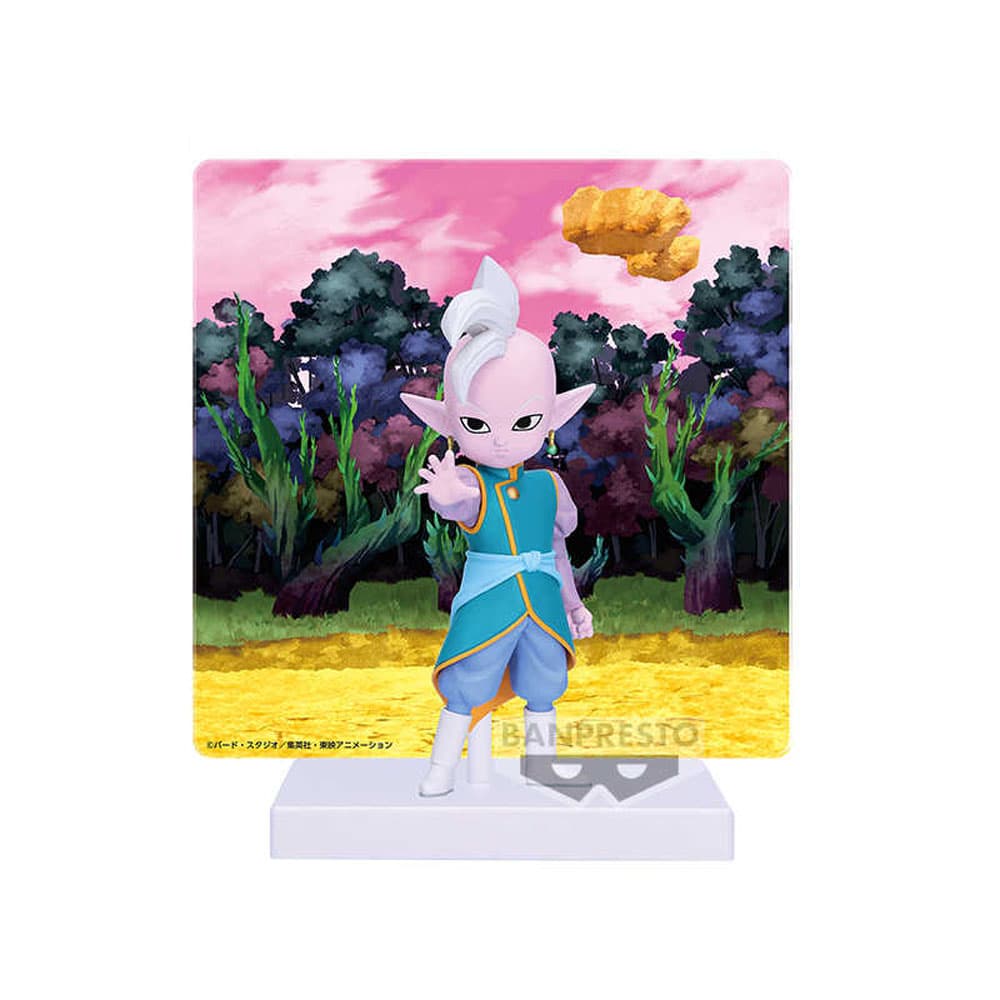 BANDAI DRAGON BALL DAIMA Король OF The Вселенная Мини с фоном и фигурки в стиле чиби - изображение 2