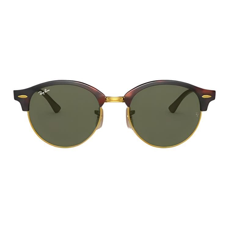 Солнцезащитные очки RayBan Пластиковые круглые солнцезащитные очки унисекс красные - изображение 2