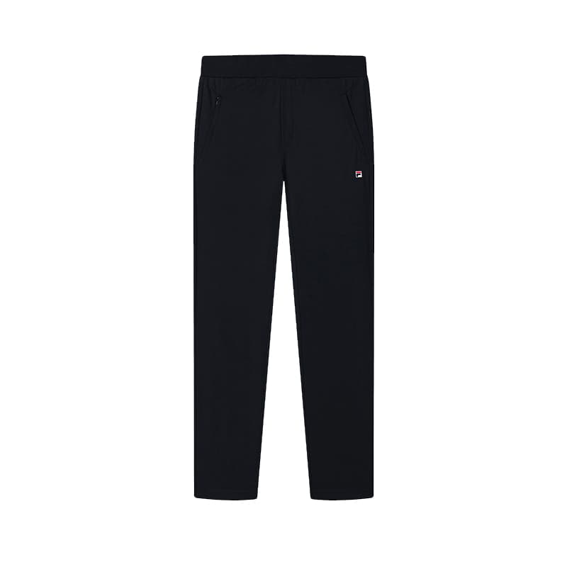 Штаны Fila Heritage Вязаные Тренировочные Брюки Мужские Черные - изображение 1