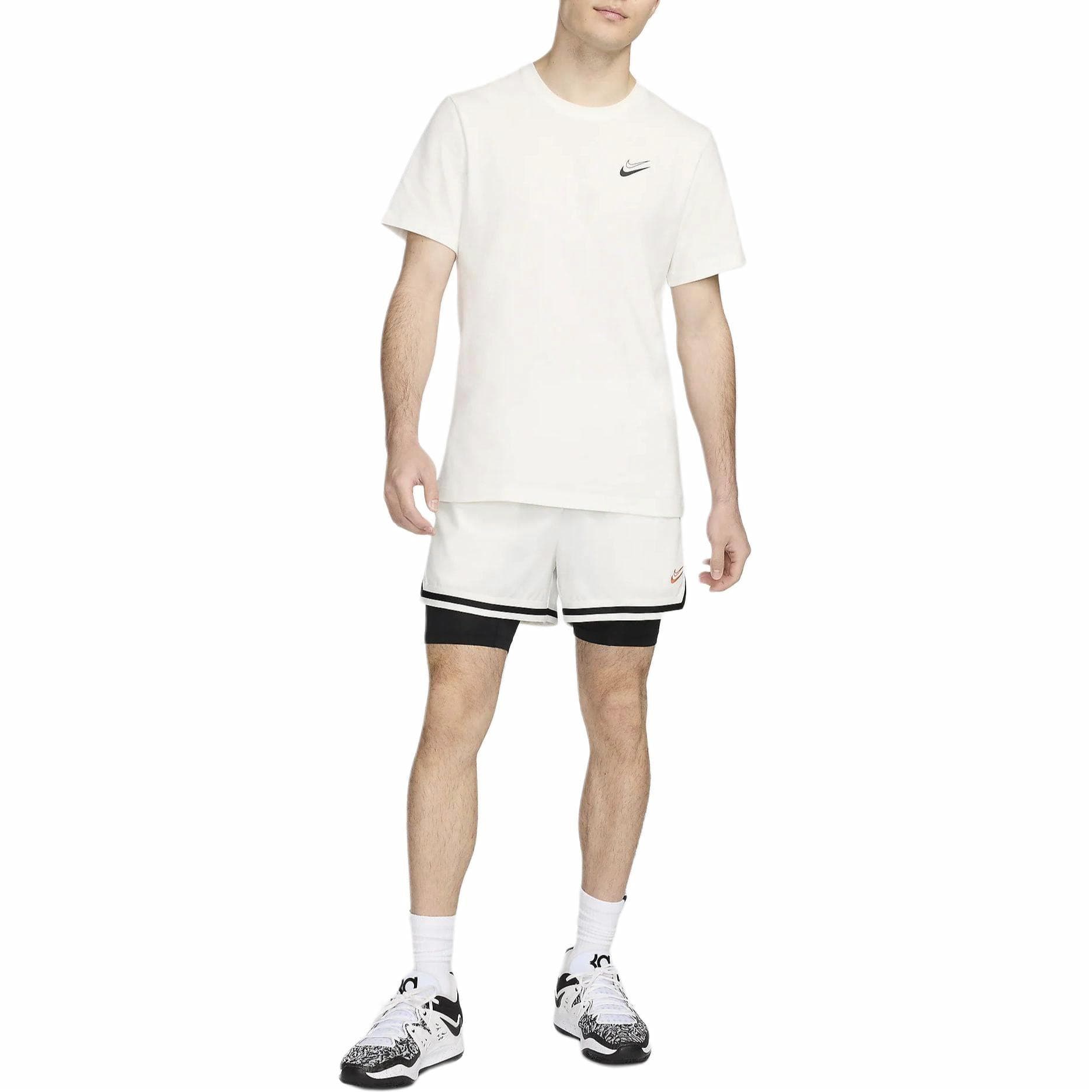 Баскетбольные шорты Nike SS24 Basketball Shorts White - изображение 2
