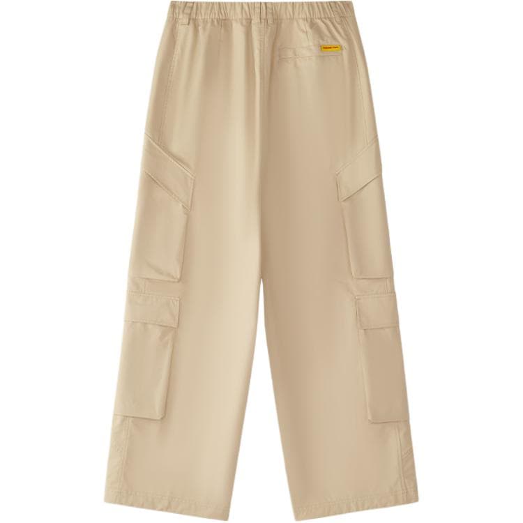 Штаны FILA FUSION X Round Two SS25 Карго Брюки Мужские Осенние Лотосовый Корень Кофейный BG - изображение 2
