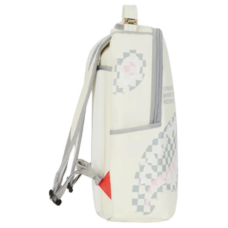 Рюкзак SPRAYGROUND ПВХ (поливинилхлорид) Рюкзак Унисекс Натуральный Белый - изображение 4