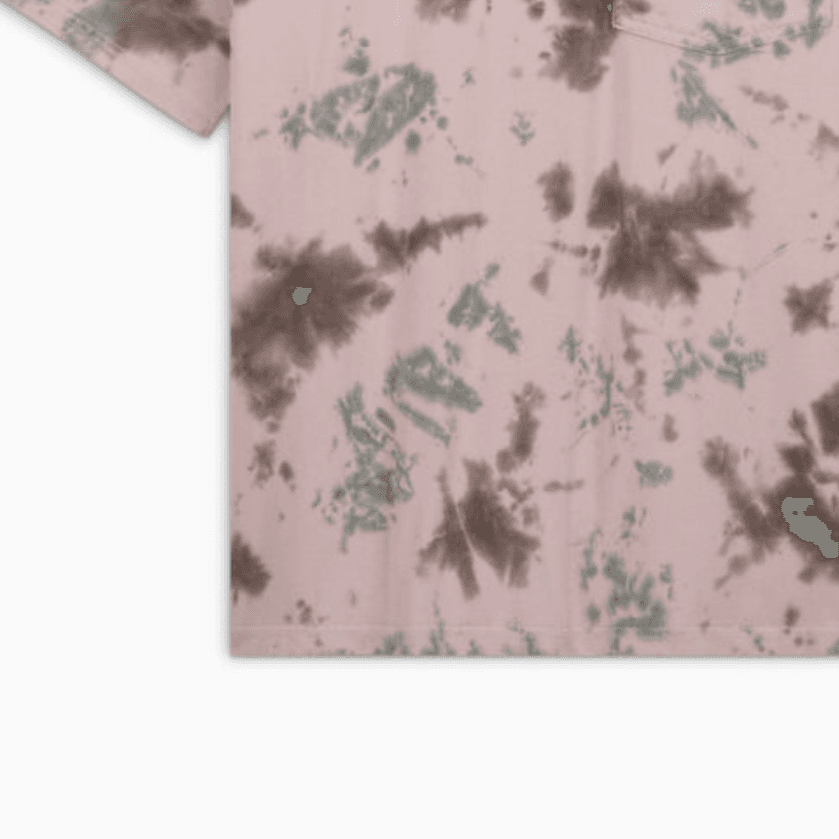 Футболка Converse Tri Color Tie Dye Pocket T-Shirt T - изображение 4