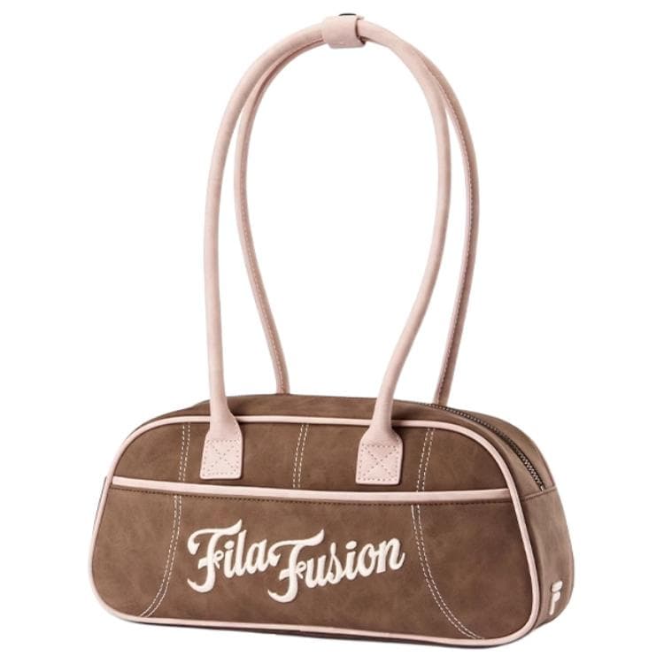 Мини-сумка FILA FUSION ПУ (полиуретан) Сумка через плечо Женская Кофейно-коричневая - изображение 3