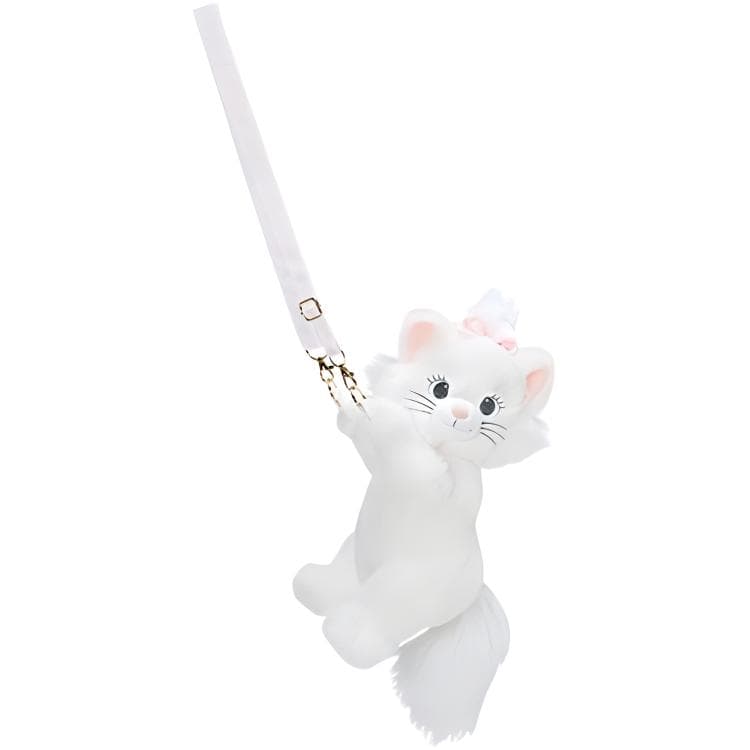 Мягкая игрушка Disney Claw Party Collection Мари Кошка Сумка через плечо Сумка на плечо Милый стиль Кукла Мягкая игрушка 30 см Высокая - изображение 1