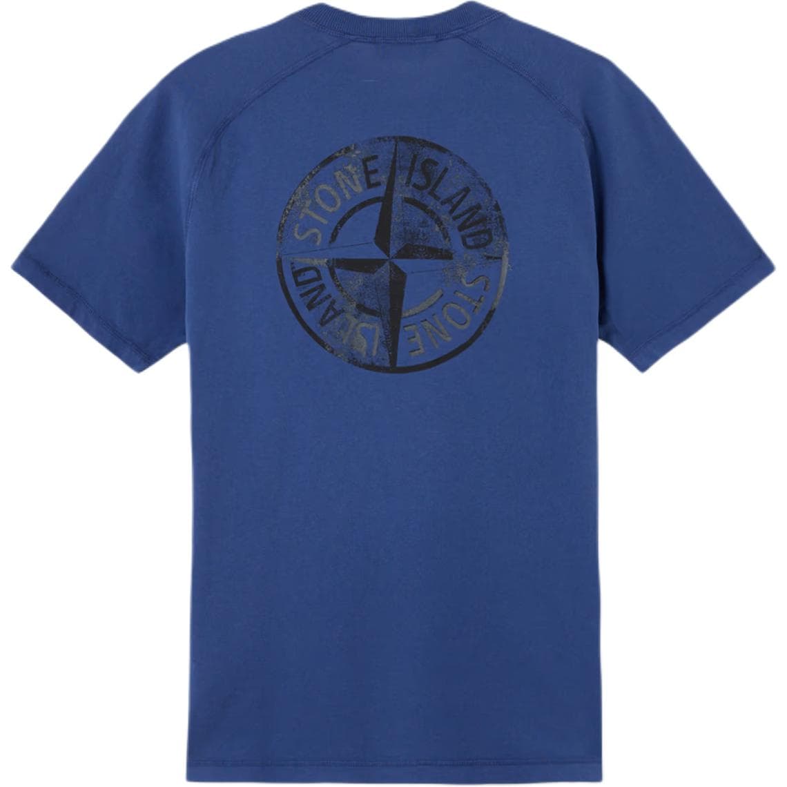 Футболка STONE ISLAND T-Рубашка Мужская Морской Синий - изображение 2