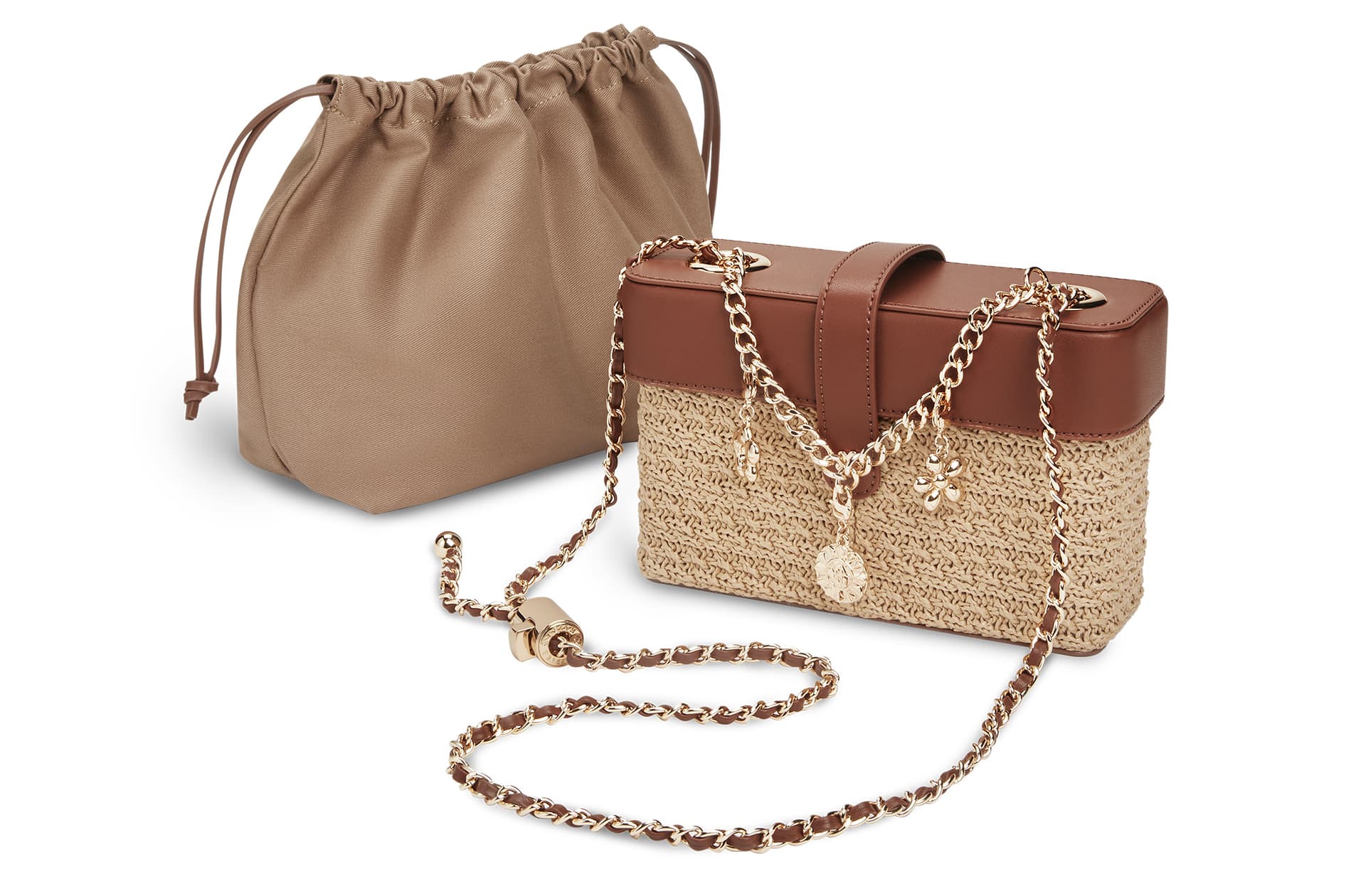 Сумка через плечо Charles & Keith Multi Floral Chain Bag - изображение 4