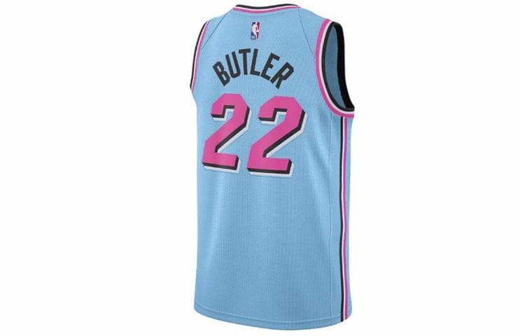 Баскетбольная майка Nike NBA Miami Heat Butler Jersey Blue - изображение 2