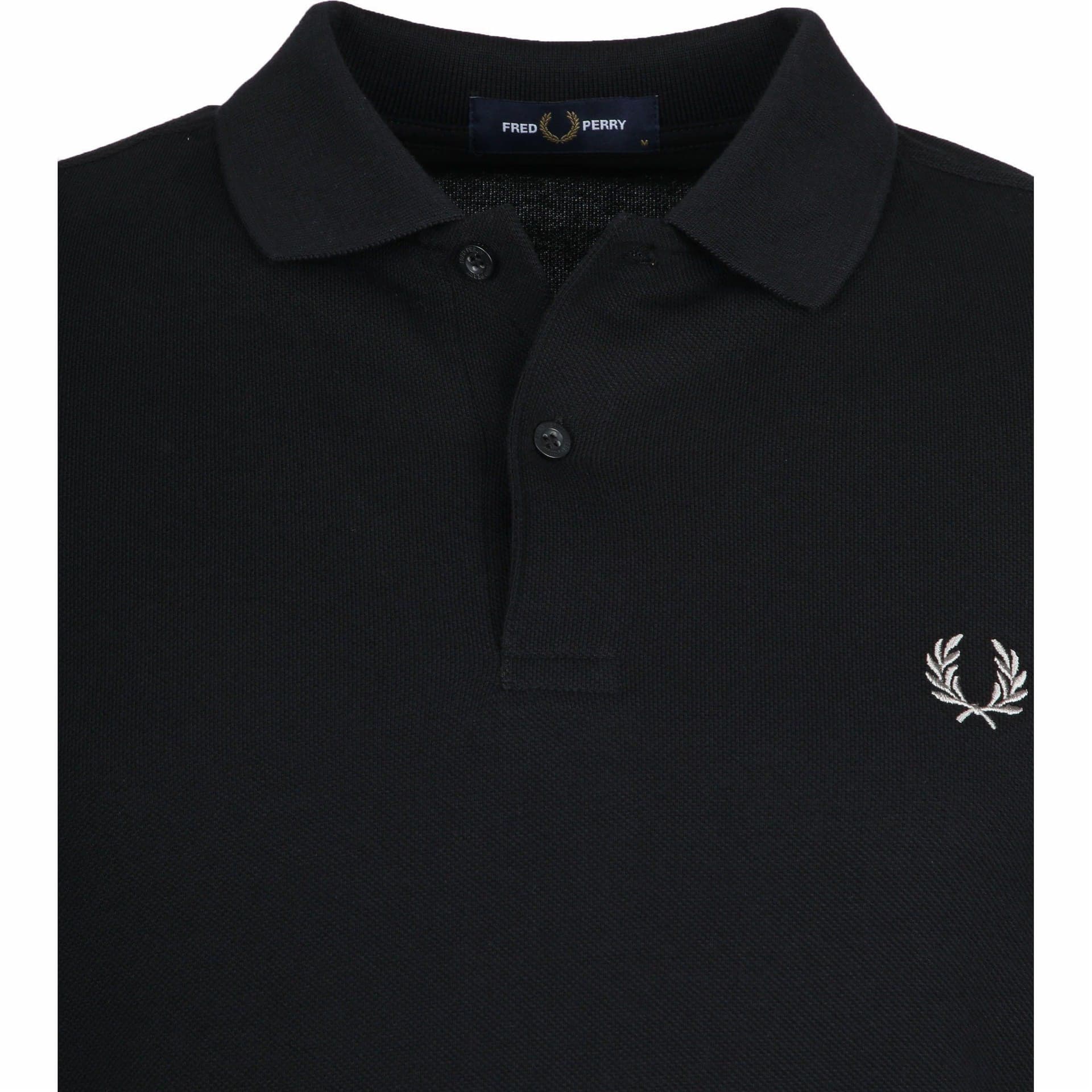 Поло Fred Perry Polo Shirt Black - изображение 4