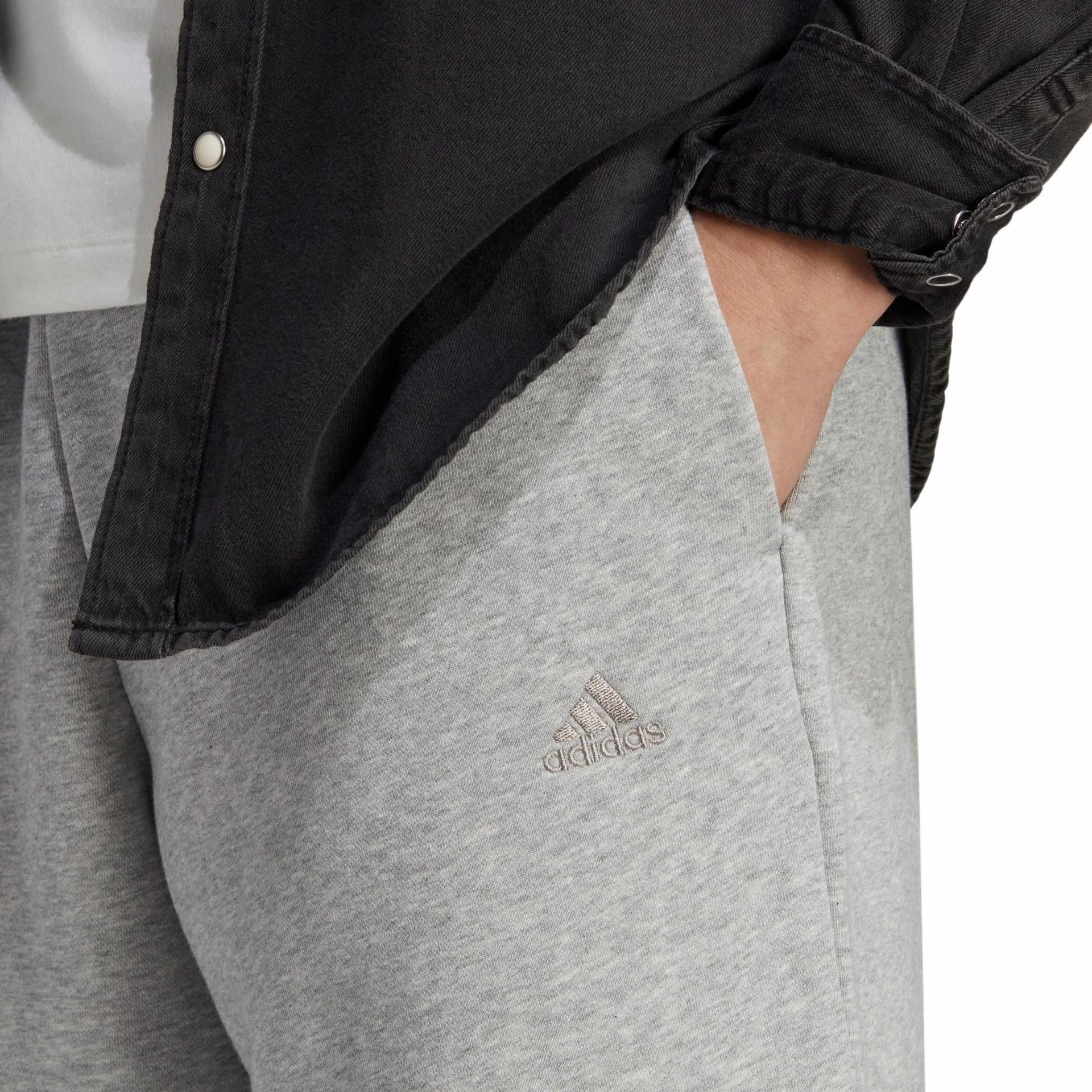 Шорты adidas All Szn French Terry Shorts Logo - изображение 6