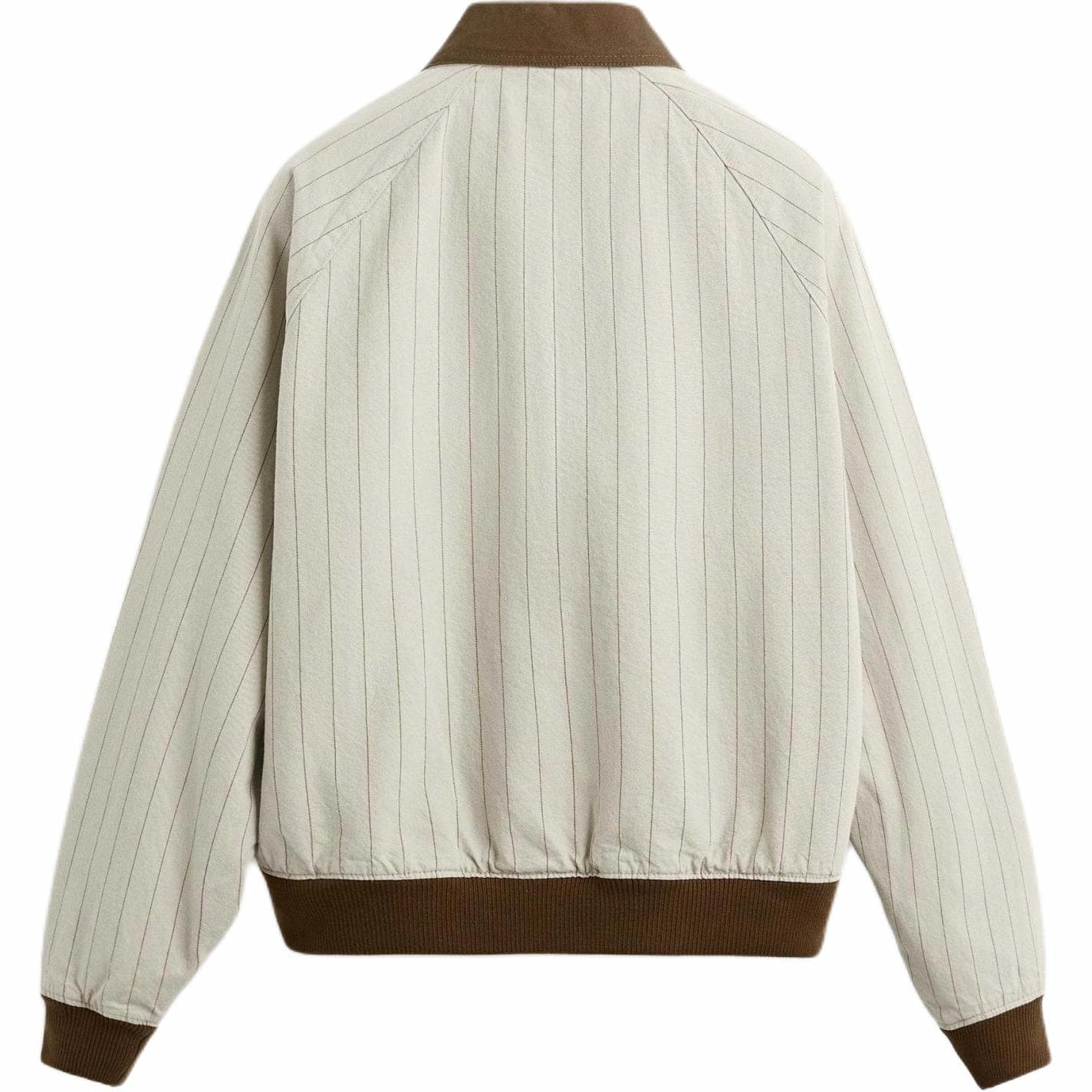 Куртка ZARA Striped Colorblock Jacket - изображение 2