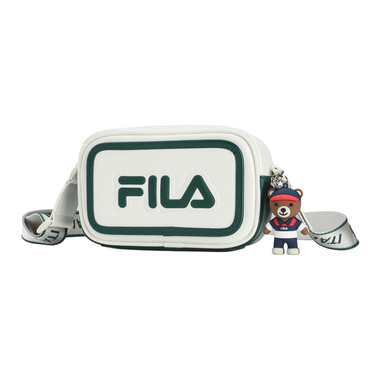 Сумка через плечо FILA ORIGINALE Эластан Сумка через плечо Женская Белая Зеленая - изображение 2