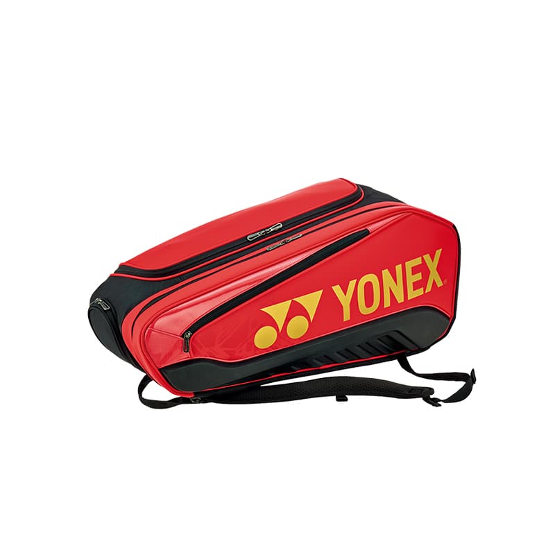 Спортивная сумка YONEX Искусственная кожа+текстиль Спортзал Сумка Обычный (стандартный) Унисекс Красный черный - изображение 1